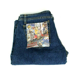 Paris Blues Women's Flare Jeans Low Rise Cotton Denim Size 9 New Vintage